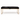 Solid Black Cowhide Bench in Satin Brass, product view 1